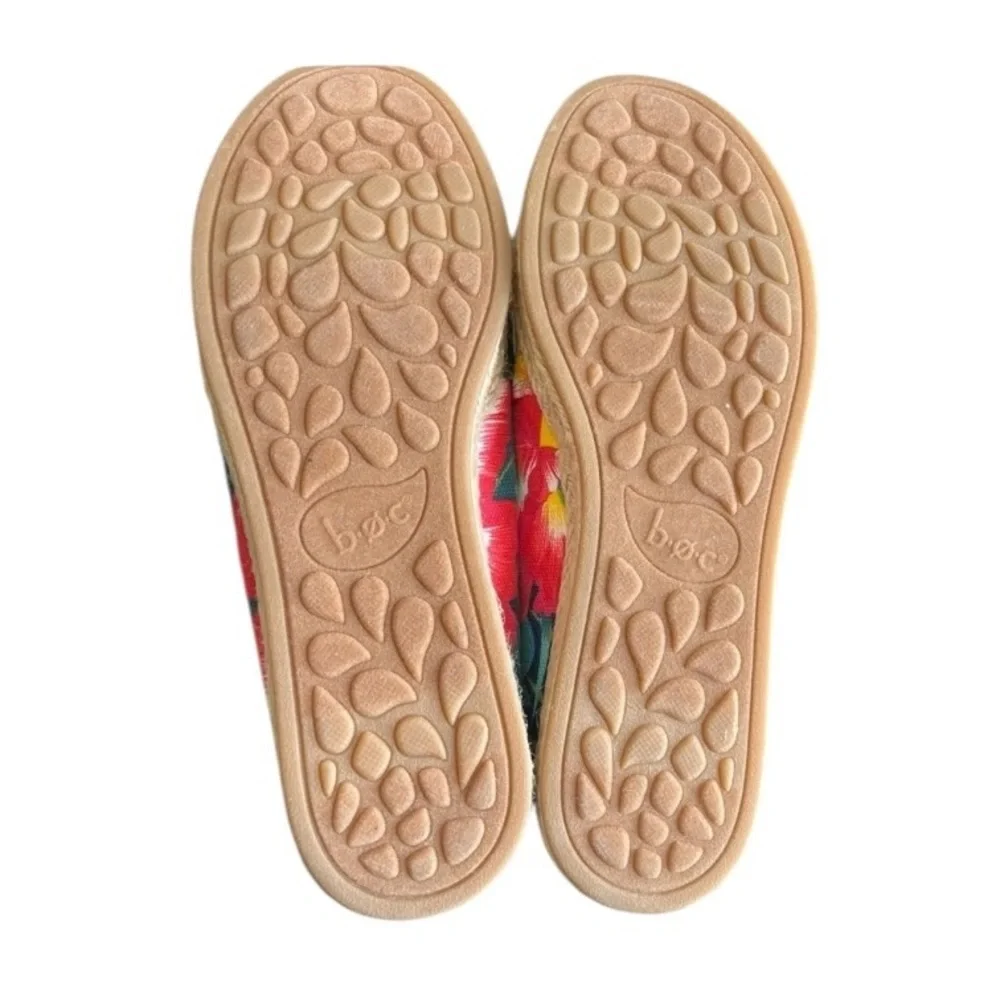 Born‎ BOC Floral Franki Hawaiian Tropical  Womens Size 7 Flat